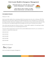 Attention Gila County Residents