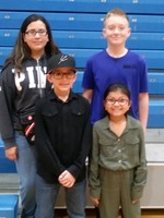 District Spelling Bee Winners 2020